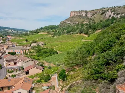 Paysage naturel près de la maison de vacances
