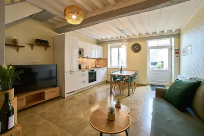 Cuisine ou kitchenette dans l'établissement « Le Clos de la Côte d’Or »
