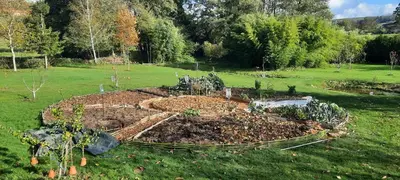 Jardin de l'établissement Domaine de la cure