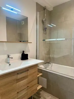 Salle de bains dans l'établissement Le 41
