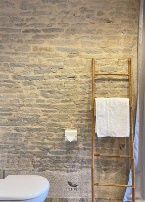 Salle de bains dans l'établissement Plume Suites