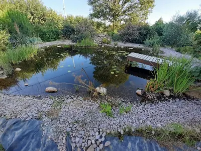 Paysage naturel près de la maison de vacances