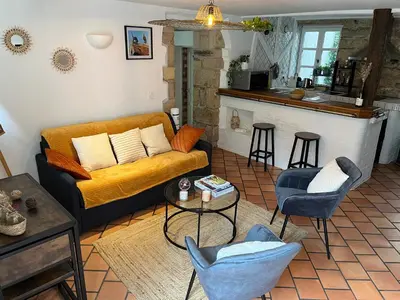 Coin salon dans l'établissement L'Atelier d'Olga - Homillesime