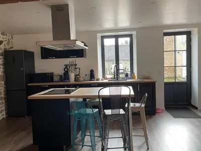 Cuisine ou kitchenette dans l'établissement Maison Valette