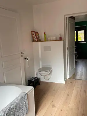 Salle de bains dans l'établissement Maison Valette