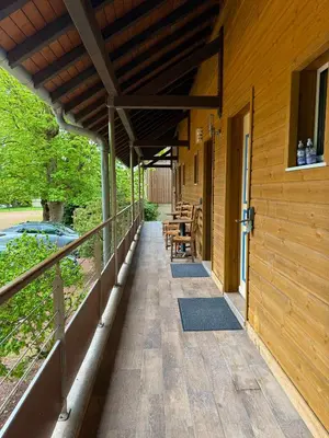 Balcon ou terrasse dans l'établissement Ma Campagne