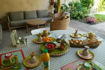 Nourriture dans le B&B/chambre d'hôtes ou à proximité
