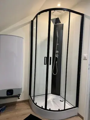 Salle de bains dans l'établissement Logement cocon