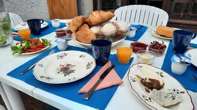 Nourriture dans le B&B/chambre d'hôtes ou à proximité