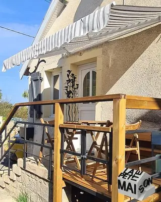 Balcon ou terrasse dans l'établissement La Petite Maison de l'Oze