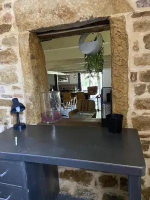 Plan de l'établissement GITE Voie Verte , jardin, CV LOUHANS