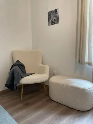 Coin salon dans l'établissement La maison douce
