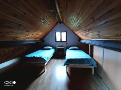 Un ou plusieurs lits dans un hébergement de l'établissement Maison Bressanne