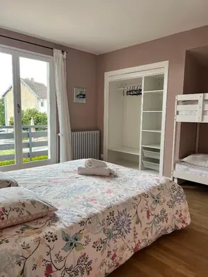 Un ou plusieurs lits dans un hébergement de l'établissement Chez Néo