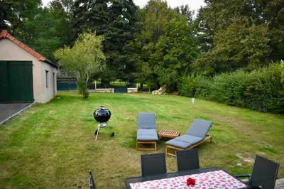 Jardin de l'établissement Vakantiehuis Bourgondie