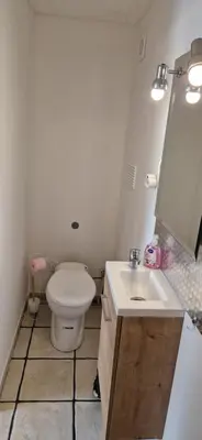 Salle de bains dans l'établissement Némo Petit studio cosy.