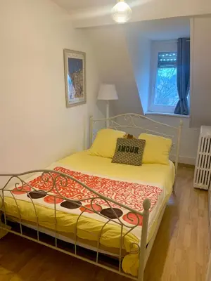 Un ou plusieurs lits dans un hébergement de l'établissement maison delalonde Autun centre appartement familial 7places