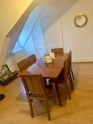 Plan de l'établissement maison delalonde Autun centre appartement familial 7places