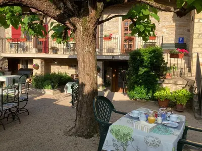 Restaurant ou autre lieu de restauration dans l'établissement LA PASSIFLORE