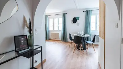 Coin salon dans l'établissement Casa Nena, nid douillet , quartier BSB, République