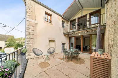 Balcon ou terrasse dans l'établissement LE DUPLEX