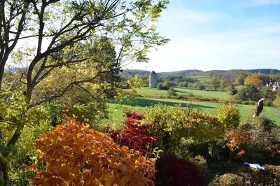 Paysage naturel près de la maison de vacances