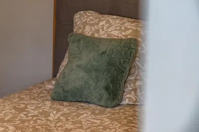 Un ou plusieurs lits dans un hébergement de l'établissement Le cosy * Charmant * Studio