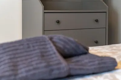 Un ou plusieurs lits dans un hébergement de l'établissement Le cosy * Charmant * Studio