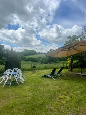 Paysage naturel près de la maison de vacances