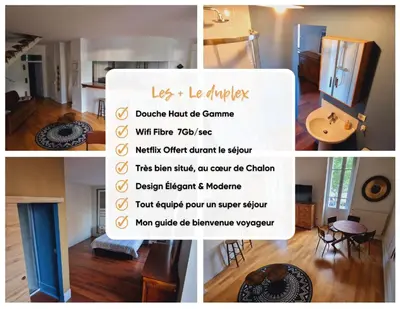 Plan de l'établissement Le duplex