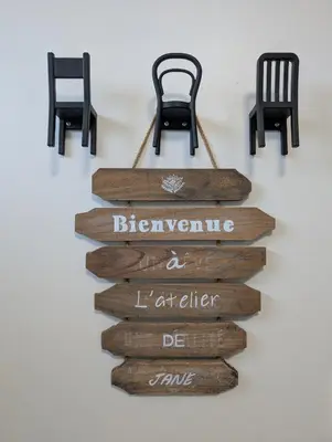 Plan de l'établissement L'atelier de Jane
