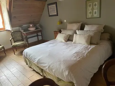Un ou plusieurs lits dans un hébergement de l'établissement Chateau de GRANDVAUX