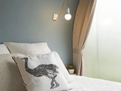 Un ou plusieurs lits dans un hébergement de l'établissement ZEcamping 3 étoiles animaux acceptés bar épicerie et restaurant
