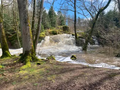 Paysage naturel près de la maison de vacances