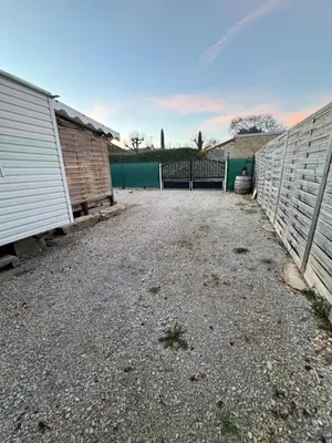 Plan de l'établissement Mobilhome situé côté ville et côté campagne