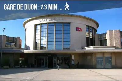 Plan de l'établissement Dynastie 21 - Appartement 4 personnes Dijon Centre