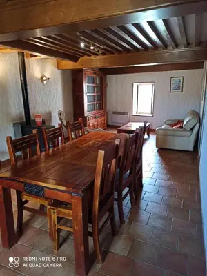 Coin salon dans l'établissement MAISON DE CAMPAGNE