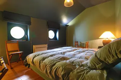 Un ou plusieurs lits dans un hébergement de l'établissement Le Chalet Saint Vincent