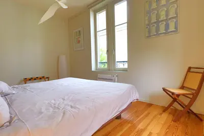 Un ou plusieurs lits dans un hébergement de l'établissement Le Chalet Saint Vincent