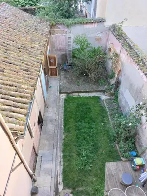 Jardin de l'établissement Appartement cosy tout confort