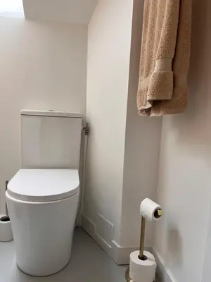 Salle de bains dans l'établissement Le Meix Saint Vital