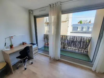 Plan de l'établissement Courtépée - Apt 4 Prs avec balcon en centre ville