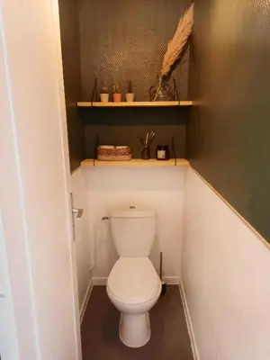 Salle de bains dans l'établissement Courtépée - Apt 4 Prs avec balcon en centre ville