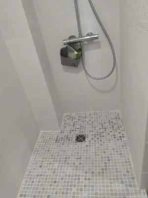 Salle de bains dans l'établissement Le cosy