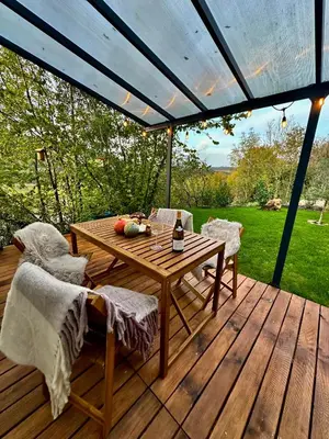 Jardin de l'établissement La cabotte du renard
