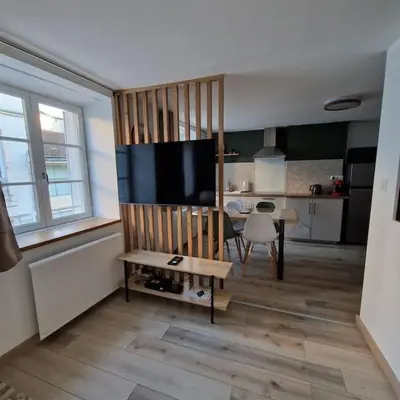 Télévision ou salle de divertissement dans l'établissement Studio Rue Carnot Le St Pierre