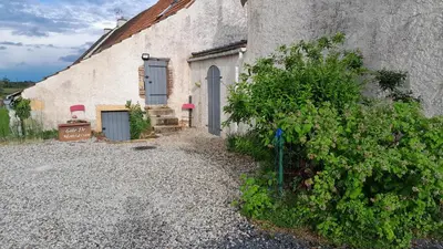 Jardin de l'établissement Petit gîte de Montassin