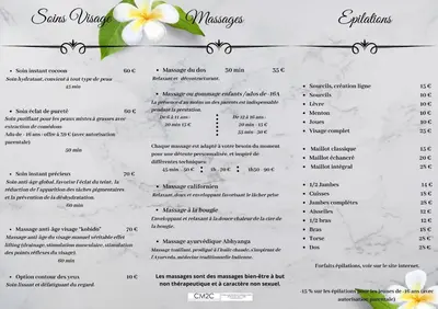 Plan de l'établissement LA Dryade 6