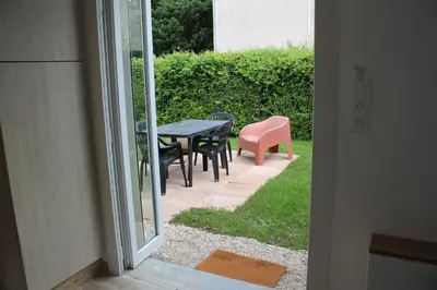 Jardin de l'établissement Le Cocon des Mardors
