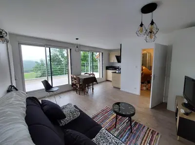 Télévision ou salle de divertissement dans l'établissement Studio entre Beaune et Dijon